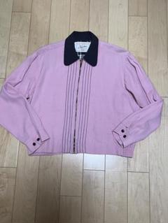 50s NORTEX ギャバジンジャケット ピンクロ ロカビリー