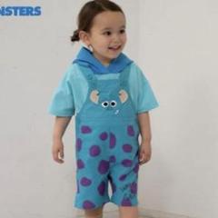 【超美品】90㎝ モンスターズ・インクオーバーオール バースデイ