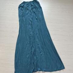 【定価22,000円】Vin　とろみワンピース　グリーン　M　ヤマダヤのサムネイル