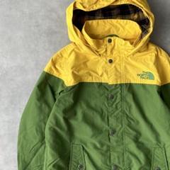 13618 キッズ THE NORTH FACE ツートン マウンテンパーカー
