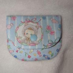 れい様・ぷにぷにキャンディ特大サイズバニティーポーチ1点ブルー系