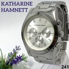 未使用⭐︎電池交換込 キャサリンハムネット KH27E9B04 クロノグラフ 未使用⭐︎電池交換込 キャサリンハムネット KH27E9B04 クロノグラフ