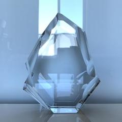✯ 極レア 氷 Baccarat 氷山 クリスタル ガラス 南極 ペンギン ✯