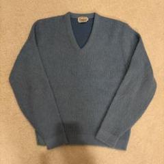 60‘s CampusビンテージモヘアVネックニット 60年代 キャンパス アメリカ製 モヘア シャギーニット Vネック
