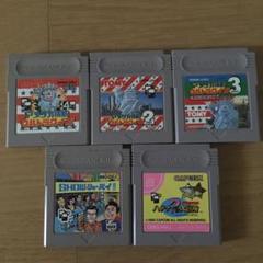 ゲームボーイ クイズゲームソフト 5本セット