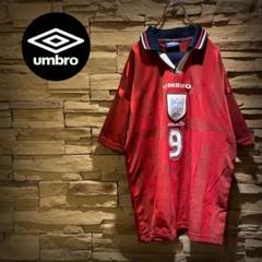 umbro イングランド代表 1996 復刻ユニフォーム ホーム 半袖 9