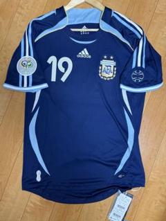 楽天市場】アルゼンチン代表 2006 アウェイ（紺） #19 MESSI