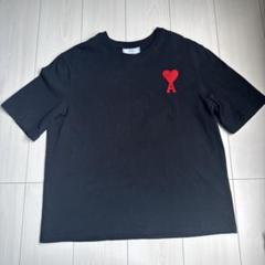 amiparis ブラック Tシャツ ハート刺繍 - メルカリ
