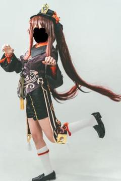 完成品 【フルセット】原神 胡桃 コスプレ - コスプレ