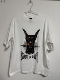 Dog Graphic Vintage Big T-Shirt - White – LÝFT