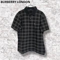 【美品】BURBERRY　バーバリー　ノバチェック柄半袖ポロシャツ　Mサイズ BURBERRY バーバリー 半袖ポロシャツ レディース ノバチェック柄