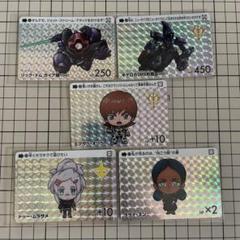 カードダス　ガンダムセレクション3 ジークアクス　5枚セット