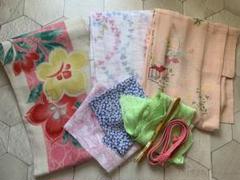 アンティーク夏帯、小千谷縮、夏着物、 半衿などまとめ売り
