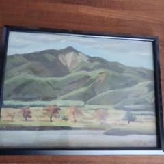 アンドレプティ油彩画 風景画5Ｆサイン入り 1954年 風景画 T.M. サイン入り - メルカリ