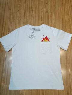 ✨美品✨LOEWE ポケット炎刺繍 TシャツM ⚡️【美品】LOEWE 炎刺繍 ポケットTシャツ Lサイズ - メルカリ