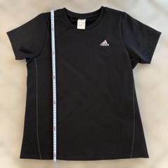 adidas 黒 Tシャツ レディースLサイズ