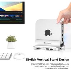 USB C HUB STAND for Mac Mini M4/M4 Pro