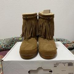 値下げ⤵️ミネトンカ ムートンブーツ 25cm ミネトンカ ムートンブーツ 25.0 （MINNETONKA(ミネトンカ
