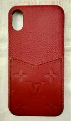 Louis Vuitton レザー スマホケース iPhoneX
