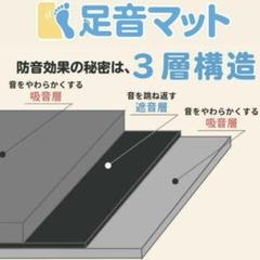 足音マット100cm☓200cm4枚相当セット