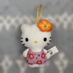 レア品⭐️目を引く可愛さ♡メルヘンハローキティ ぬいぐるみ チェック柄ドレス ハローキティ ぬいぐるみ チェック柄ドレス - メルカリ