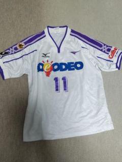 サンフレッチェ広島　ユニフォーム　2000-02 mizuno away サンフレッチェ広島 ユニフォーム 2000-02 mizuno away - メルカリ