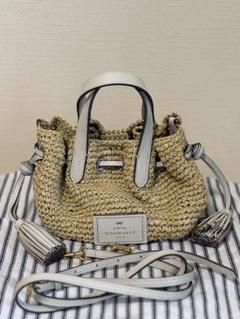 Anya Hindmarch スモール ドローストリング トート　かごバッグ 楽天市場】ANYA HINDMARCH アニヤハインドマーチ かごバッグ