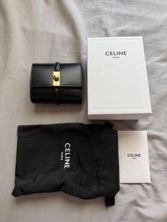 新品未使用品セリーヌ CELINE スモールトリフォールドウォレット セーズ16