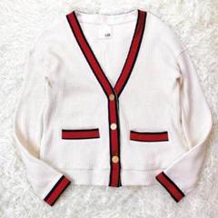 美品 N.Jam エヌジャム ワッフルトリムジャケット コットン アイボリー F