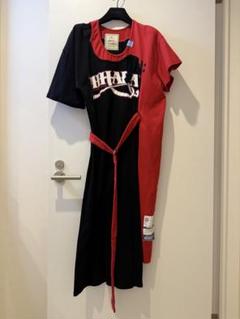 Maison MIHARA YASUHIRO カットソーワンピース 赤黒 Maison MIHARA YASUHIRO カットソーワンピース 赤黒 - メルカリ