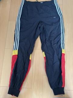 adidas ATS-817P ピステパンツ M 黒/赤/黄