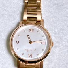 美品アニエスベー agnes bレディース腕時計マルチェロFCSK914稼働中