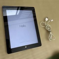 中古　Apple iPad 2世代　16GB (A1395) 本体、ケーブルのみ