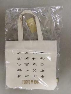 東京オリンピック　ピンバッジ　ピクトグラム　トートバッグ 新品】東京オリンピック ピクトグラム トートバッグ ブラック 黒