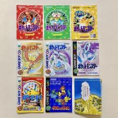ポケットモンスター タウンマップ&説明書各種