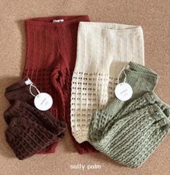 yonkon ♡ クロシェ　knit jogger