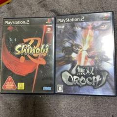 SHINOBI しのび　無双OROCHI PS2ソフト