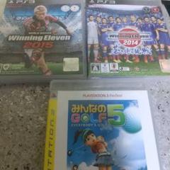 PS3/サッカー/ゴルフ/３本セット