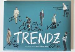 Trendz still on my way サイン　直筆アルバム　新品未開封