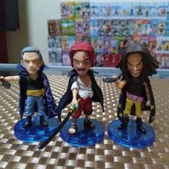 ワンピースDXフィギュア麦わらの一味赤髪海賊団6体セット