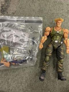 プレイアーツ改　ストリートファイター　ガイル　開封品　欠品なし プレイアーツ改 ストリートファイター ガイル 開封品 欠品なし