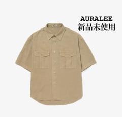 AURALEE 半袖シャツ AURALEE オーラリー プルオーバー 半袖シャツ - メルカリ