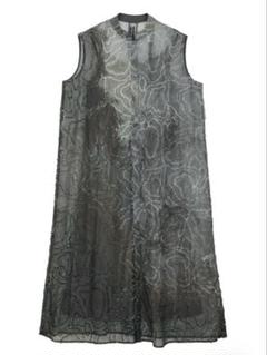 AMERI RIPPLE SHAGGY ART TRANSFORM DRESS