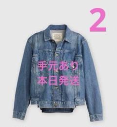 Levi's sacai デニムジャケット blue size 2 sacai - 2 sacai x LEVI'S Men's Denim Matelasseの通販 by れん