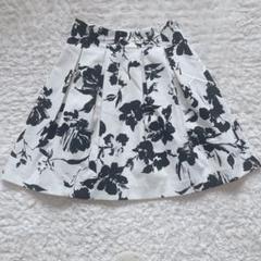 ♡31Sons de mode♡ウエストプリーツ花柄スカートsize38 日本製