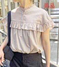 お値下げ中⭐︎Spick and Span コットンジョーゼットピンタックブラウス スピックアンドスパン コットンジョーゼットピンタックブラウス