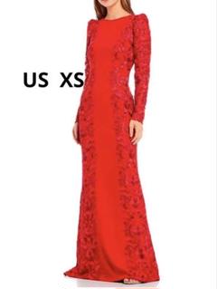 新品タグ付き　タダシショージ　長袖　ロンドレス　赤　XS 4H4A3463.jpg