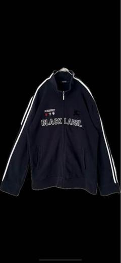 【レアデザイン】Burberry black label トラックジャケット　L