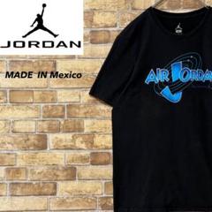 エアジョーダン　メキシコ製　Tシャツ　ブラック　ビッグロゴ　黒　半袖　L