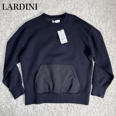新品 タグ付き LARDINI ラルディーニ スウェット S 23AW ネイビー